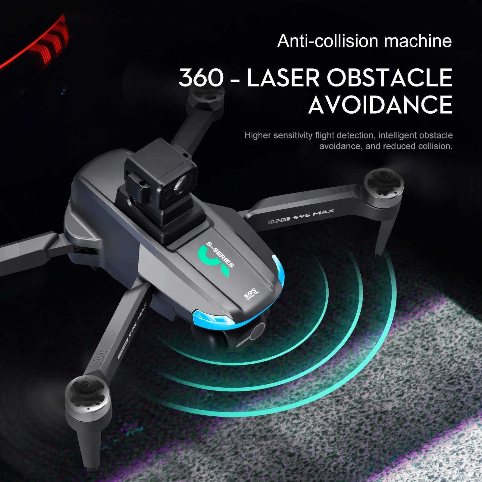 NEW S9S MAX MINI Drone 4K 2-Ax - đánh giá và giá Drone Racing Camera