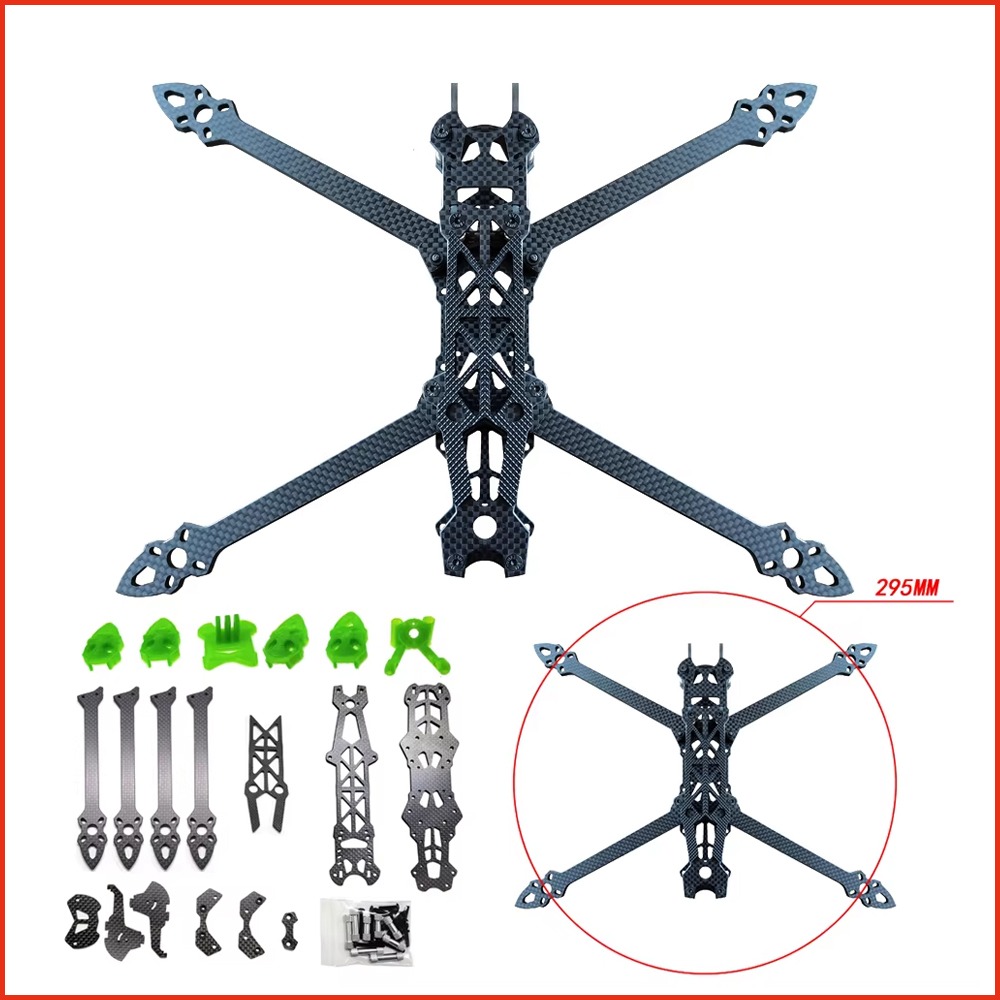 1pcs Mark4 Mark 4 HD 7inch 295 - đánh giá và giá Drone Racing Frame