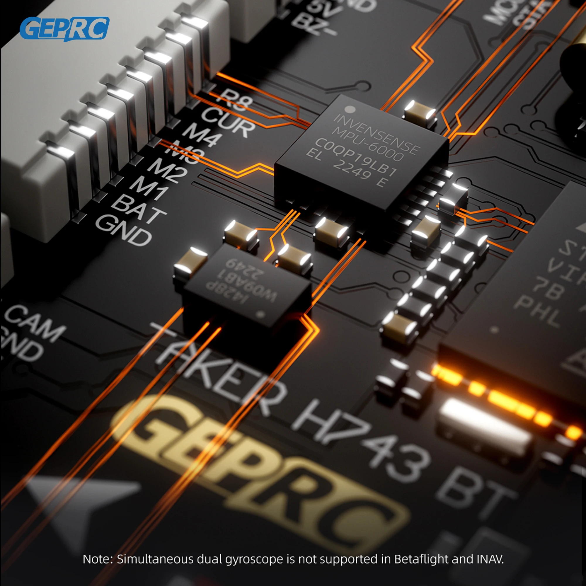 GEPRC TAKER H743 BT 32Bit 65A  - đánh giá và giá Drone Racing Flight Controller