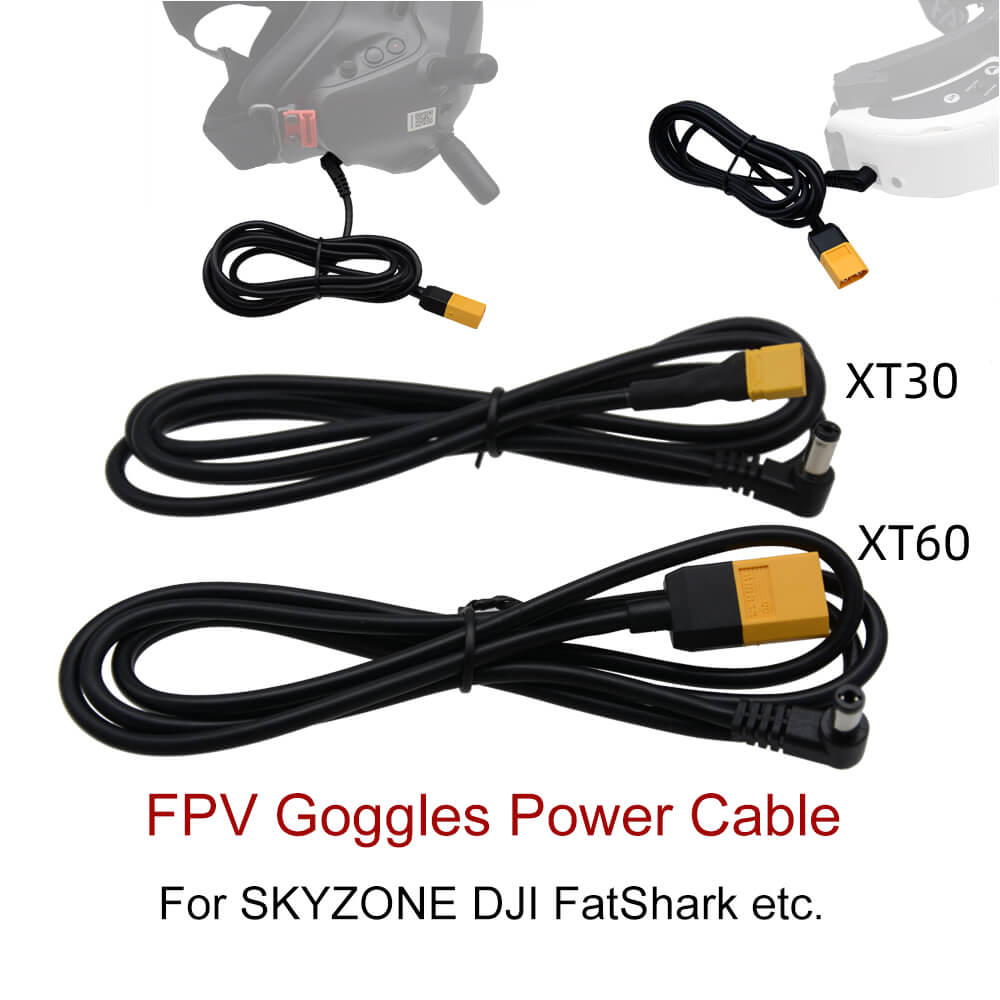 1.2M FPV Goggles Power Cable X - đánh giá và giá Drone Racing Gate