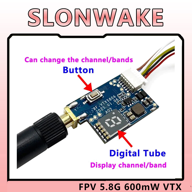 SLONWAKE 5.8G TS5823 PRO Mini  - đánh giá và giá Drone Racing Camera