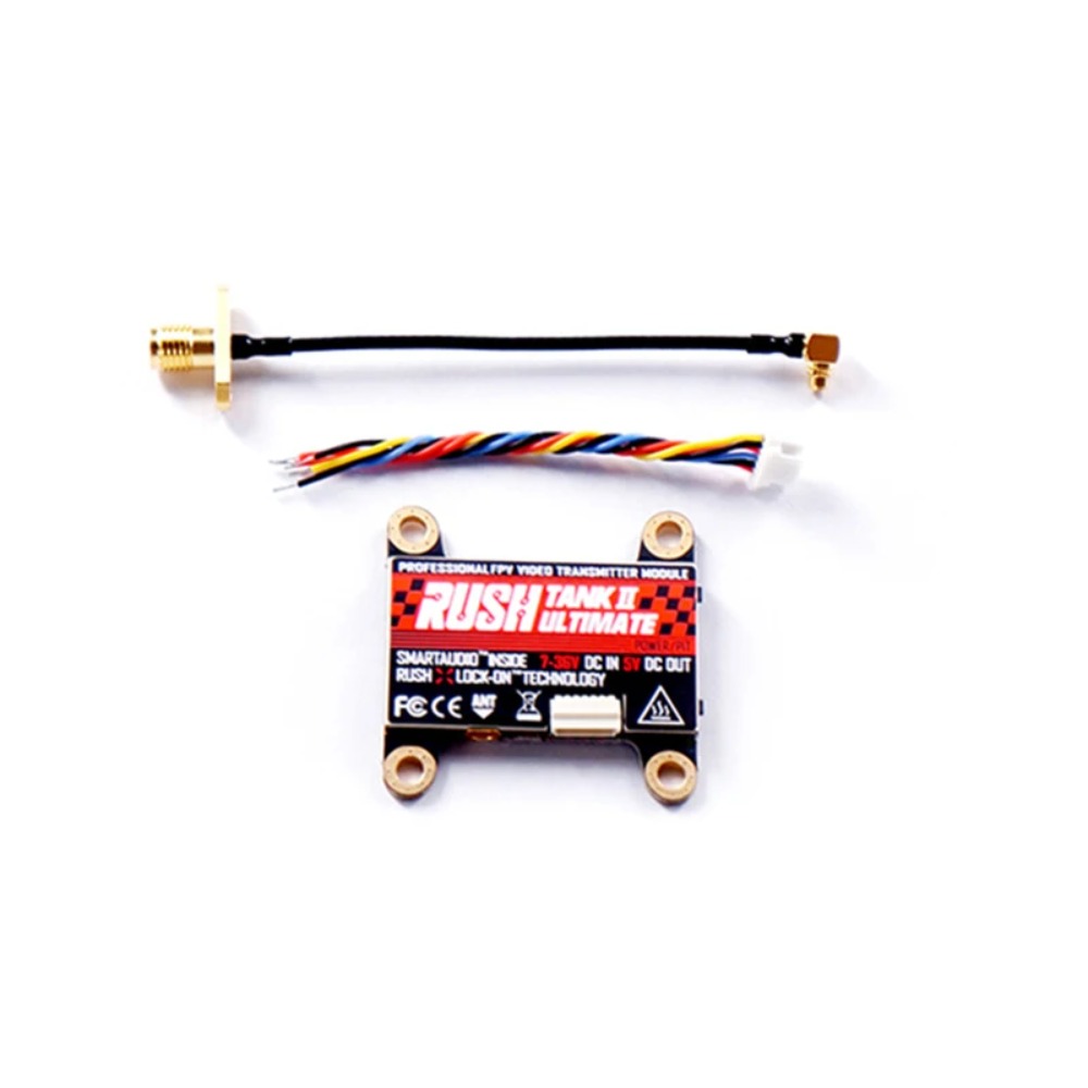 RUSH TANK Ultimate II/Mini/PLU - đánh giá và giá Drone Racing Antenna
